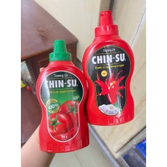 Combo Tương Cà Tương Ớt CHINSU 2 chai 500gram