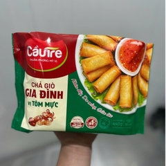 Chả Giò Gia Đinh Tôm Mực Hiệu Cầu Tre 22 cây gói 440gr