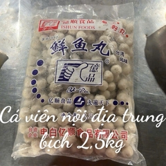 Cá viên nội địa trung bịch 2,5kg