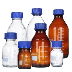 Chai trung tính nắp vặn trắng 250ml- Trung Quốc