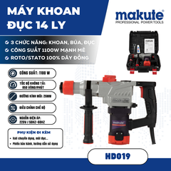 MÁY KHOAN ĐỤC MAKUTE - HD019