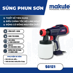 MÁY PHUN SƠN MAKUTE SG121