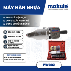 Máy hàn nhựa Makute PW002