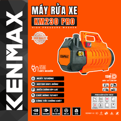 MÁY RỬA XE CAO ÁP KENMAX KM230 PRO