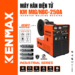 MÁY HÀN ĐIỆN TỬ KENMAX KM MIG/NBC-250A (INDUSTRIAL SERIES)