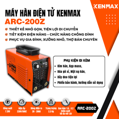 MÁY HÀN GIA ĐÌNH KENMAX | ARC-200Z