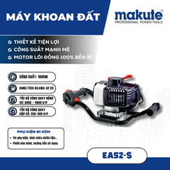 Máy Khoan đất EA52S + MŨI  ĐÔI 200MM
