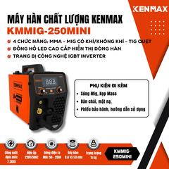 Máy hàn điện tử KENMAX | MIG-250 MINI