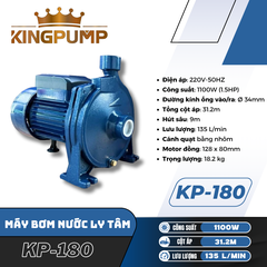 MÁY BƠM NƯỚC LY TÂM KP-180