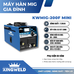 Máy hàn MIG GIA ĐÌNH | KWMIG-200F MINI