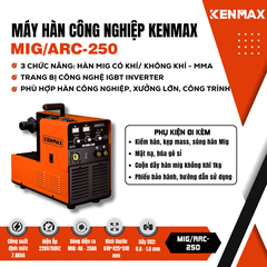Máy hàn CÔNG NGHIỆP KENMAX | MIG/ARC-250