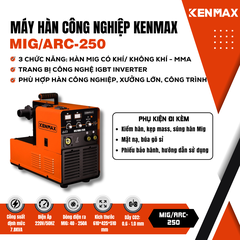 Máy hàn CÔNG NGHIỆP KENMAX | MIG/ARC-250