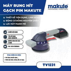 Máy rung hít gạch Makute TV1231
