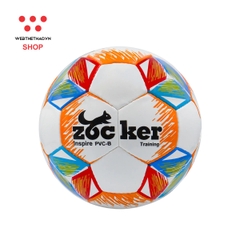 Bóng luyện tập bóng đá size 5 Zocker Inspire size 5 da PVC (PVC-B) - Hàng Chính Hãng