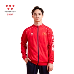 Áo Suvec nỉ Seagames 2025 Rise Beyond "Đỏ" MJ-P4076-01 - Hàng Chính Hãng
