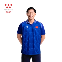 Áo polo Seagames 2025 Rise Beyond "Xanh" MJ-A2285-01 - Hàng Chính Hãng