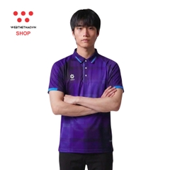 Áo polo thể thao Jogarbola Pixel màu "Tím" MJ-A4370-02 - Hàng Chính Hãng