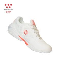 Giày thể thao Pickleball Nữ Jogarbola Vento "White/Orange" JG-VENTO-07 - Hàng Chính Hãng