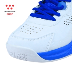 Giày Cầu Lông / Bóng Chuyền Động Lực Promax "White/Blue" PR-241023-06 - Hàng Chính Hãng