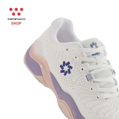 Giày thể thao Pickleball Nữ Jogarbola Terra màu "White/Pink" JG-TERRA-05 - Hàng Chính Hãng