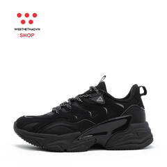 Giày Thời Trang Thể Thao Nữ PEAK Taichi Fashion Thick Outsole "Đen All Black" ET24042EDA – Hàng Chính Hãng