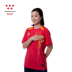 Áo phông đội tuyển Olympic VN24 "Đỏ" MJ-AJ1417-01 - Hàng Chính Hãng