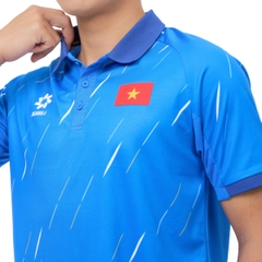 Áo polo Ban Huấn Luyện Đội tuyển Quốc gia 2025 "Blue" MJ-A4049-127 - Hàng Chính Hãng