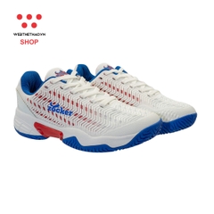 Giày Pickleball Nam/Nữ Zocker Aspire "White/Blue" Z-Aspire-03 - Hàng Chính Hãng