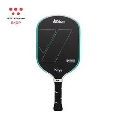 Vợt Pickleball Zocker Happy HP02 Gen 2 "White/Mint" HP02-G2-03 - Hàng Chính Hãng