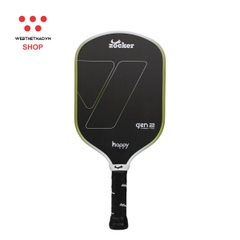 Vợt Pickleball Zocker Happy HP02 Gen 2 "White/Green" HP02-G2-04 - Hàng Chính Hãng