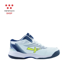 Giày Bóng Chuyền Sao Vàng Fansipan màu "Trắng Xanh Than" SV-FSP-03 - Hàng Chính Hãng