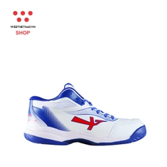 Giày Bóng Chuyền Sao Vàng Fansipan màu "Trắng Xanh" SV-FSP-04 - Hàng Chính Hãng