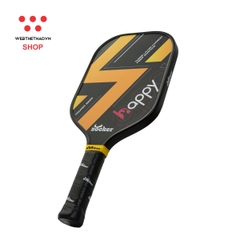 Vợt Pickleball Zocker Happy HP01 Standard Thunder "Yellow" HP01-08 - Hàng Chính Hãng