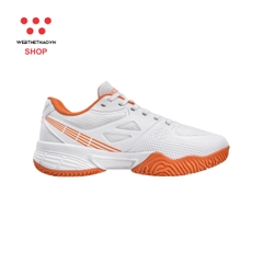 Giày Thể Thao Pickleball Zocker Aspire Speed "Trắng/Cam" Z-AspireS-04 - Hàng Chính Hãng