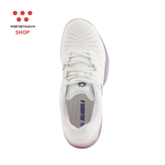 Giày thể thao Pickleball Nữ Jogarbola Terra màu "White/Pink" JG-TERRA-05 - Hàng Chính Hãng