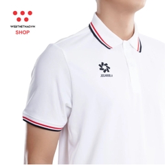 Áo polo thể thao Jogarbola màu "Trắng Đỏ" MJ-AJ1605-02 - Hàng Chính Hãng