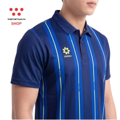 Áo polo thể thao Jogarbola Gambit màu "Navy/Vàng" MJ-A19392-02 - Hàng Chính Hãng