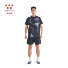 Áo polo thể thao Jogarbola Nova màu "Đen" MJ-A4197-02 - Hàng Chính Hãng
