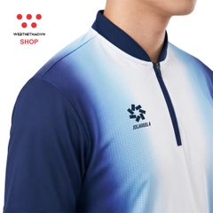 Áo polo thể thao Jogarbola Jester màu "Navy Trắng" MJ-A4401-02 - Hàng Chính Hãng