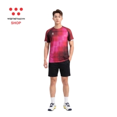 Áo phông thể thao Jogarbola Pixel màu "Hồng" MJ-A13394-02 - Hàng Chính Hãng