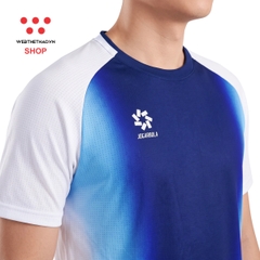 Áo phông thể thao Jogarbola Jester màu "Navy Trắng" MJ-A4402-03 - Hàng Chính Hãng