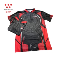 Áo thi đấu bi-a Peri PR-Shirt (Đỏ / Hồng) - Hàng Chính Hãng