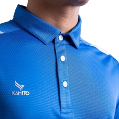 Áo polo thể thao Kamito Racer "Xanh dương" KMAP221722-01 - Hàng Chính Hãng