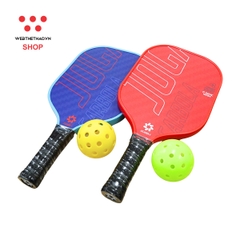 Vợt Pickleball Jogarbola "Xanh Đậm" P-294A - Hàng Chính Hãng (tặng 2 bóng + túi đựng)