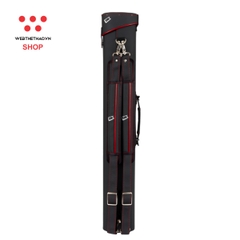 Bao đựng cơ bi-a Cuetec Proline 2x4 "Black" - Hàng Chính Hãng