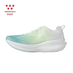 Giày Chạy Bộ Zocker Speed Light Gen 2 Half Carbon "Trắng Xanh" Z-SLG2-01 - Hàng Chính Hãng