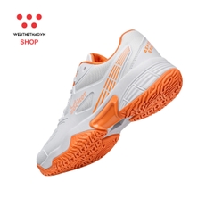 Giày Thể Thao Pickleball Zocker Aspire Speed "Trắng/Cam" Z-AspireS-04 - Hàng Chính Hãng