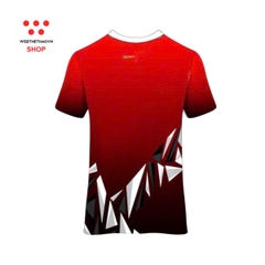 Bộ quần áo bóng chuyền Sao Vàng Sứ Mệnh màu "Đỏ" SV-SM-02 - Hàng Chính Hãng