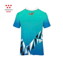 Bộ quần áo bóng chuyền Sao Vàng Sứ Mệnh màu "Xanh Dương" SV-SM-03 - Hàng Chính Hãng