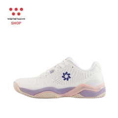 Giày thể thao Pickleball Nữ Jogarbola Terra màu "White/Pink" JG-TERRA-05 - Hàng Chính Hãng